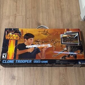 Star Wars Clone Trooper Plug & Play Video Game - White